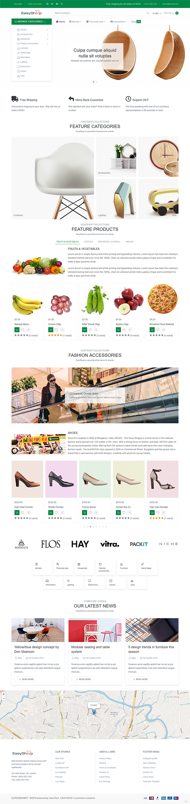 EasyShop Supermarket template